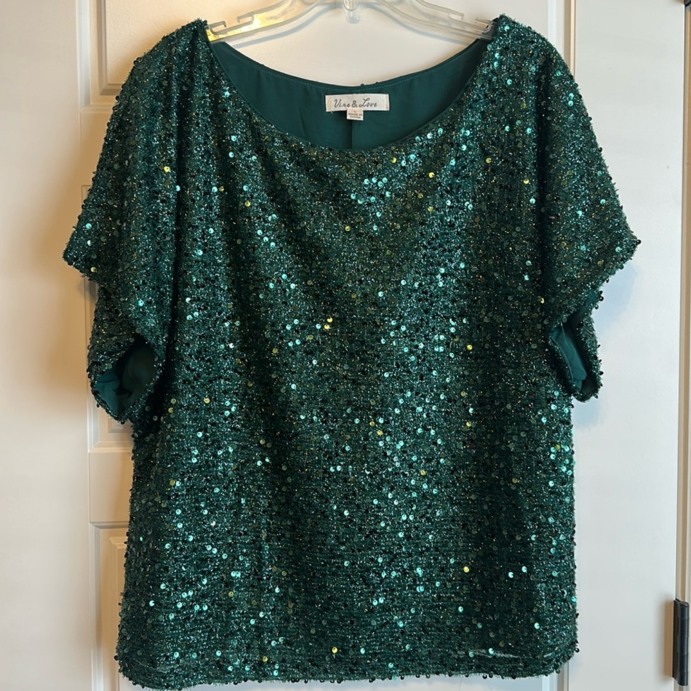 Gorgeous sequin top